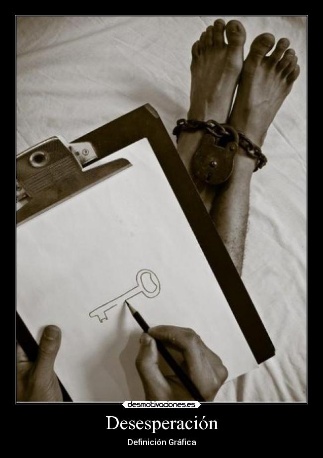 Desesperación - Definición Gráfica