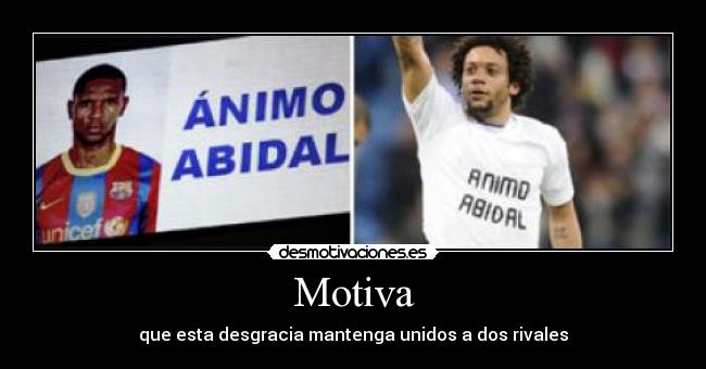 carteles real madridbarcaabidalmarcelo desmotivaciones