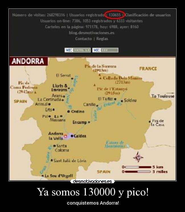 Ya somos 130000 y pico! -