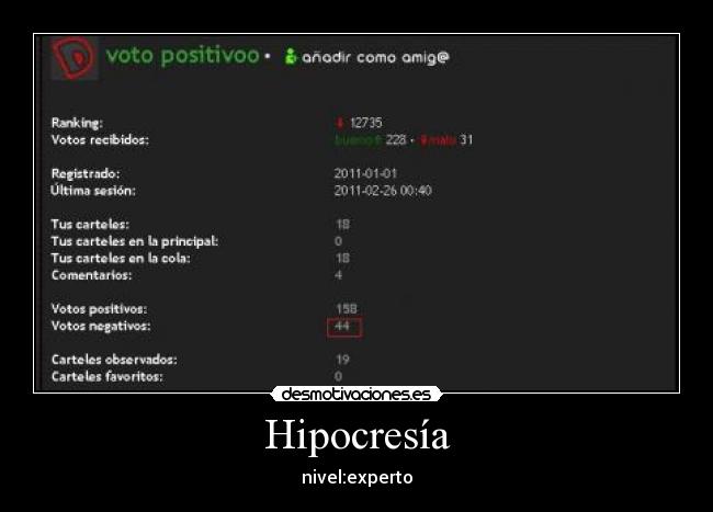 Hipocresía - 
