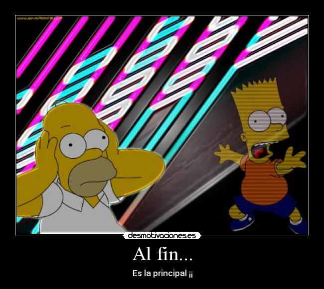 Al fin... - Es la principal ¡¡