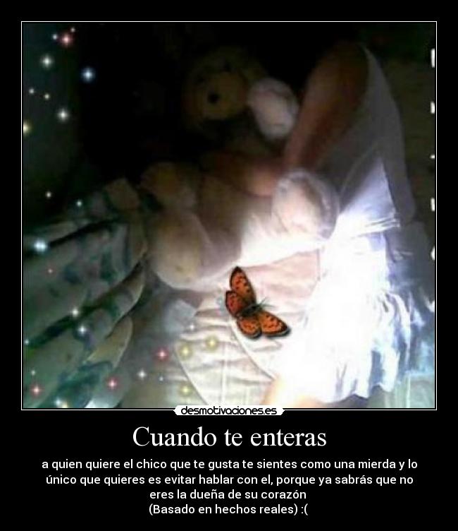 Cuando te enteras - 