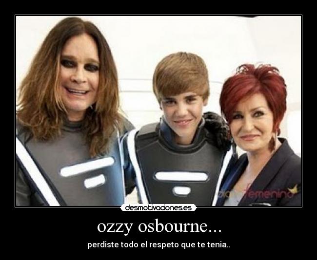 ozzy osbourne... - 