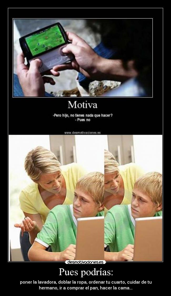 carteles madres desmotivaciones