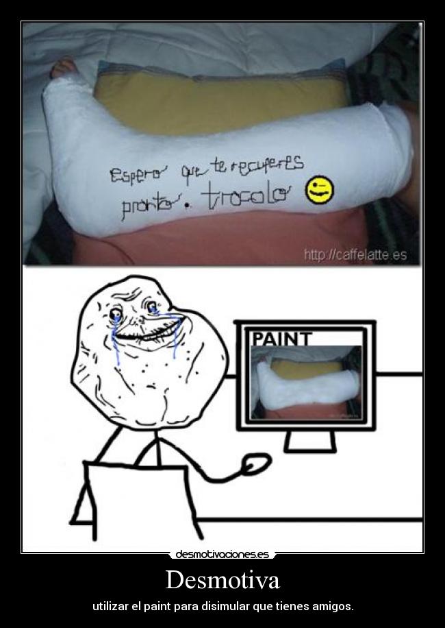 carteles forever alone desmotivaciones