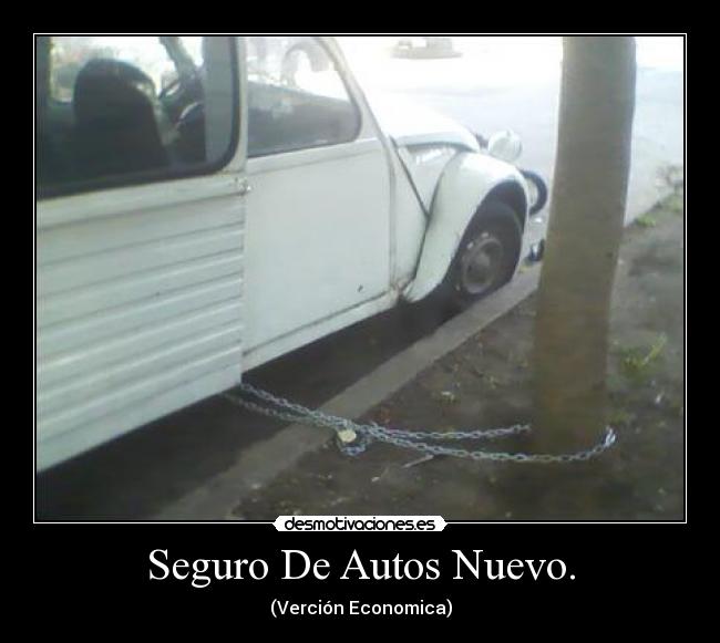 Seguro De Autos Nuevo. - (Verción Economica)