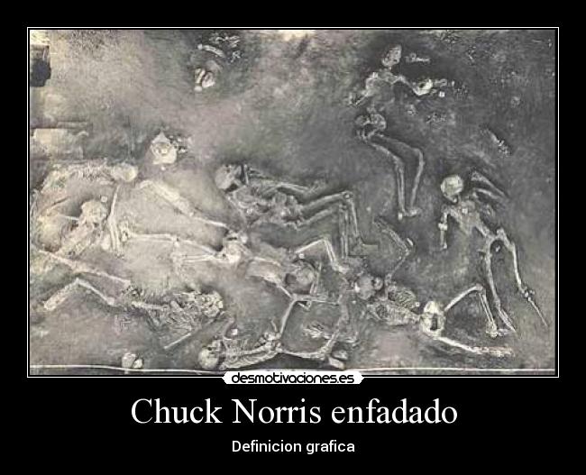 Chuck Norris enfadado - Definicion grafica