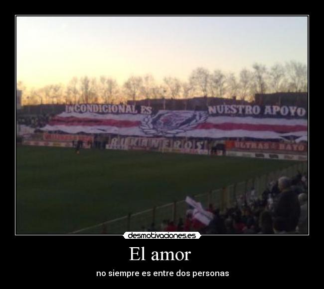 El amor  - no siempre es entre dos personas