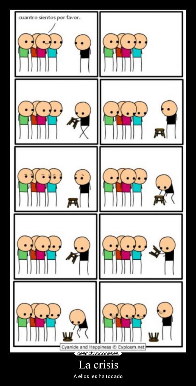 carteles crisis desmotivaciones