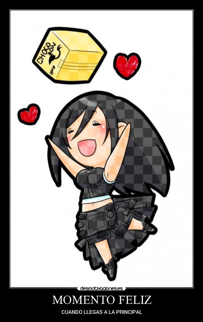 MOMENTO FELIZ - CUANDO LLEGAS A LA PRINCIPAL