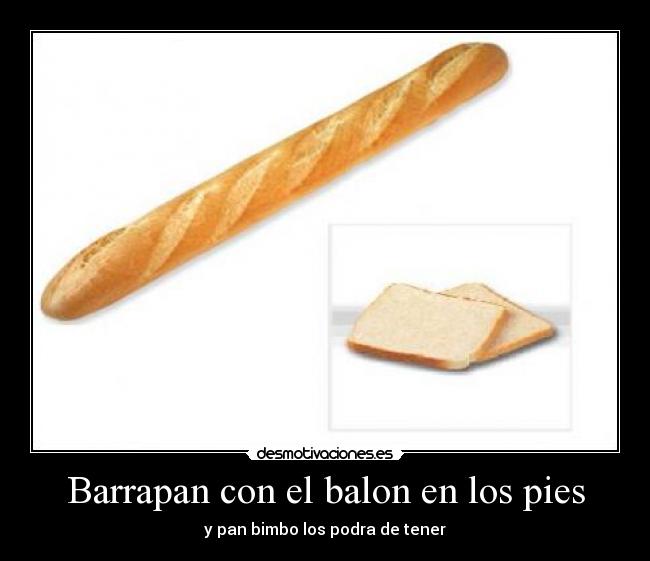 Barrapan con el balon en los pies - 