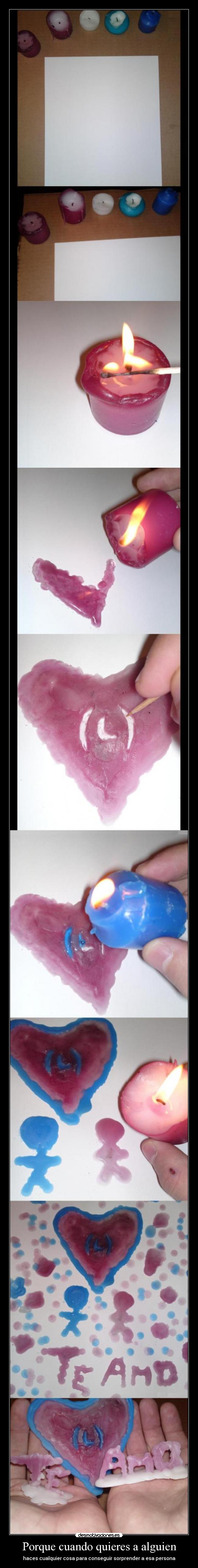 Porque cuando quieres a alguien - 