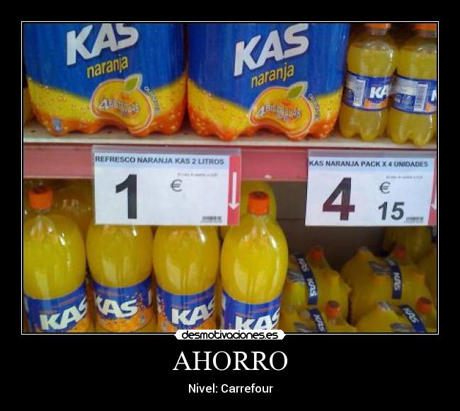 AHORRO - Nivel: Carrefour