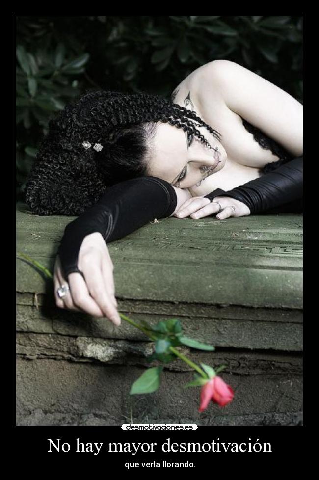 No hay mayor desmotivación -
