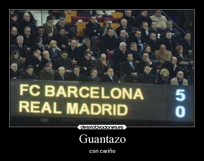 Guantazo - con cariño