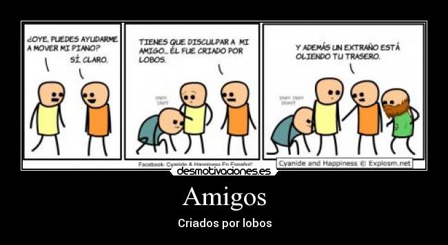 Amigos - Criados por lobos