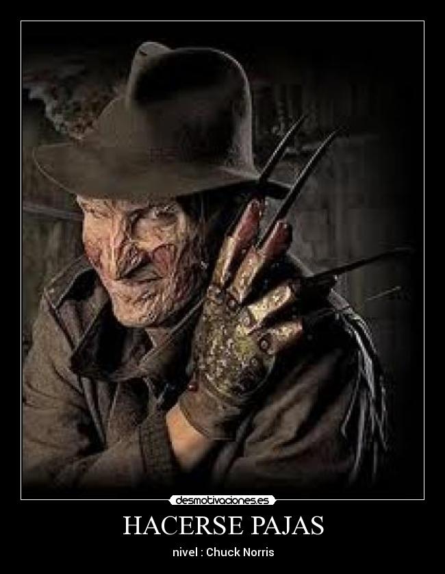 HACERSE PAJAS - nivel : Chuck Norris