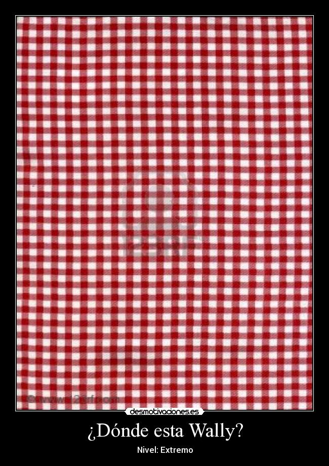 ¿Dónde esta Wally? - Nivel: Extremo