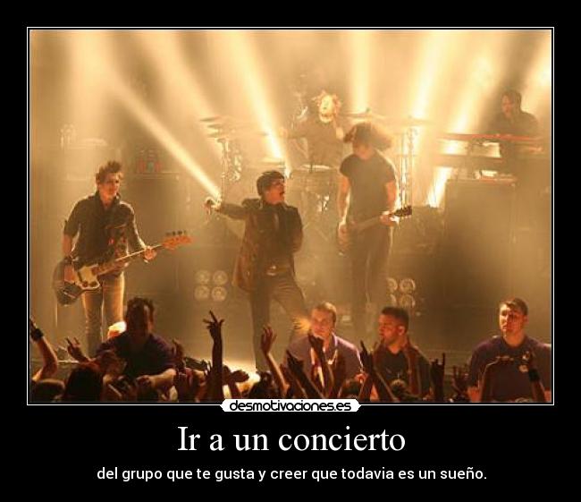 Ir a un concierto -