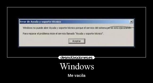 carteles windows desmotivaciones