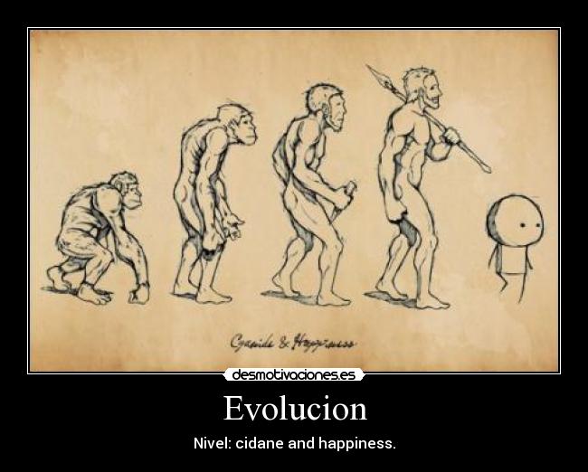 Evolucion - Nivel: cidane and happiness.