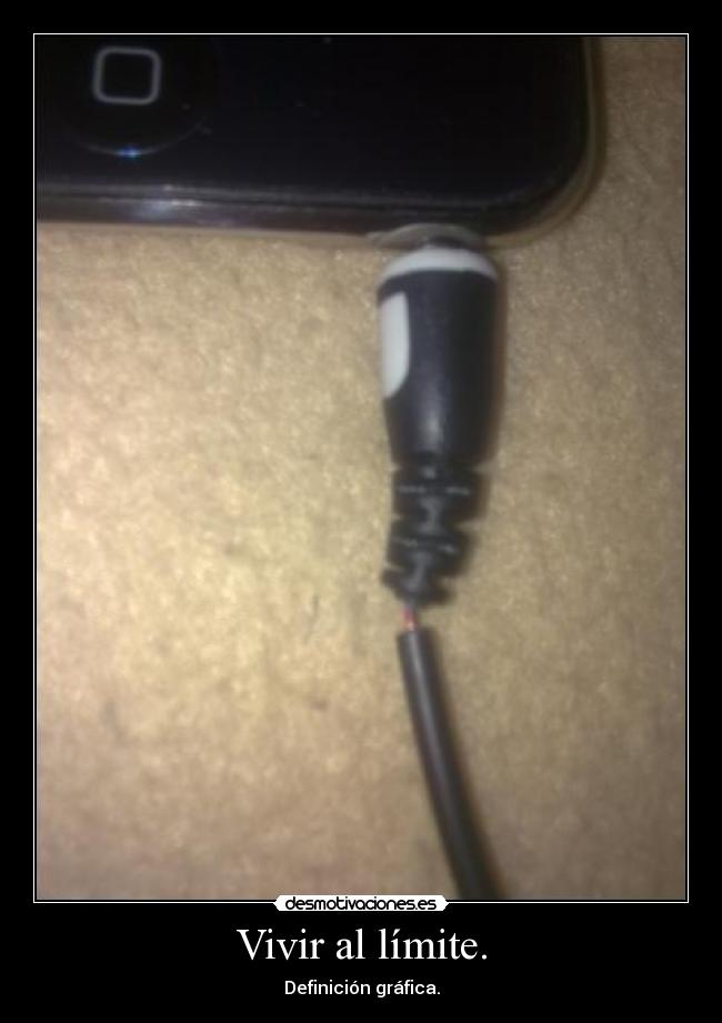 Vivir al límite. - 