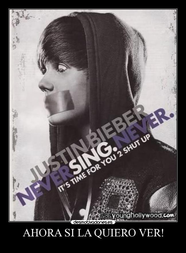 AHORA SI LA QUIERO VER! -