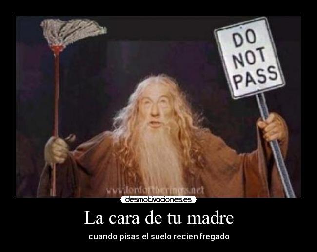 La cara de tu madre - 