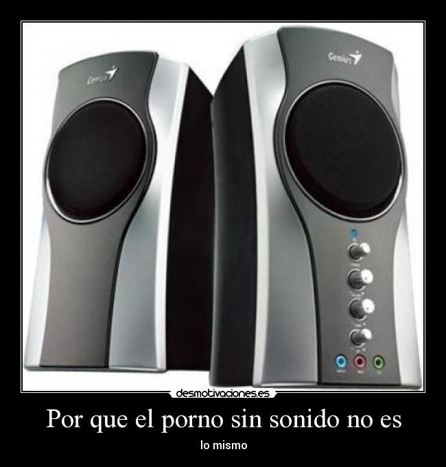 Por que el porno sin sonido no es -