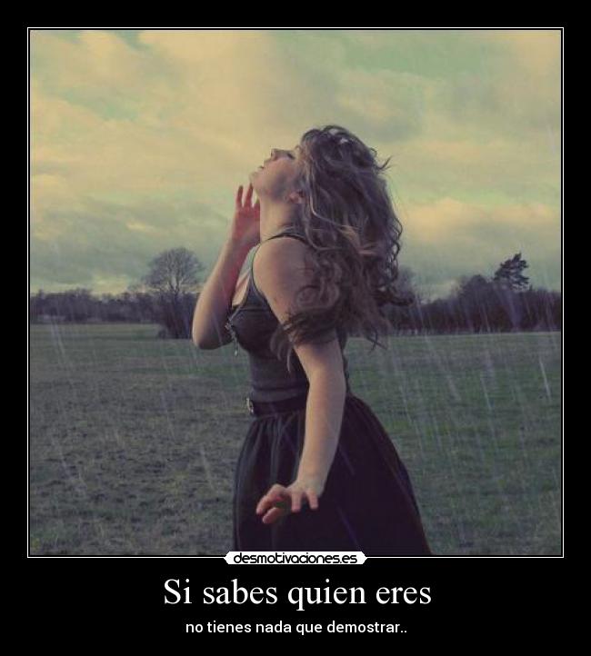 Si sabes quien eres - 
