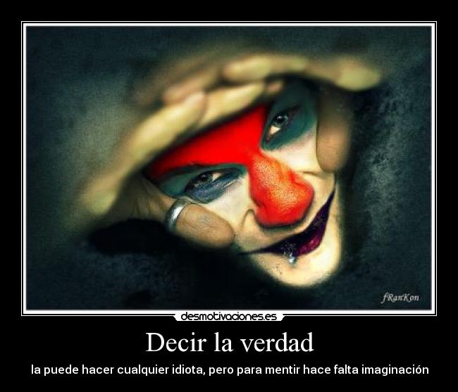 Decir la verdad - 