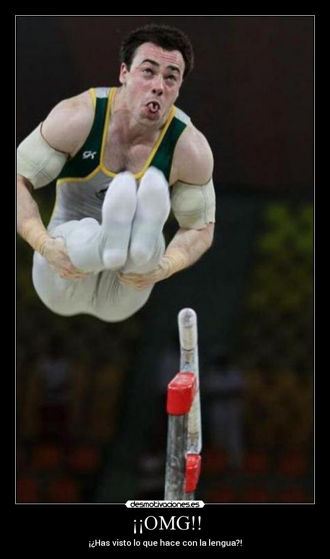 ¡¡OMG!! - ¡¿Has visto lo que hace con la lengua?!