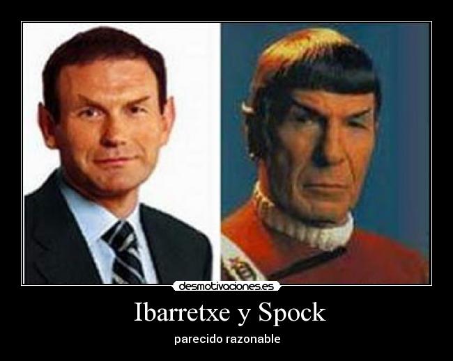 Ibarretxe y Spock - parecido razonable