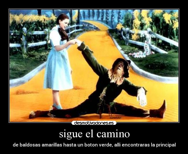 sigue el camino - 