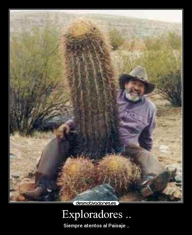 Exploradores .. - Siempre atentos al Paisaje ..