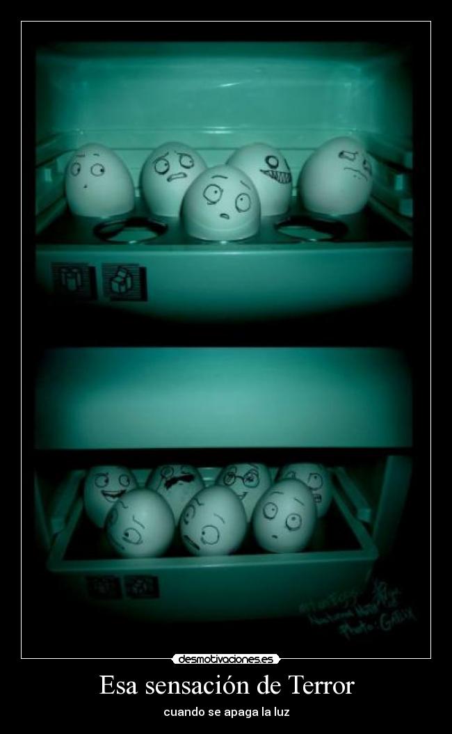 Esa sensación de Terror - cuando se apaga la luz