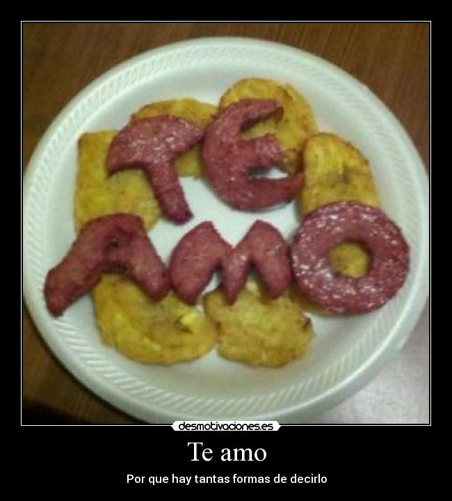 Te amo - Por que hay tantas formas de decirlo