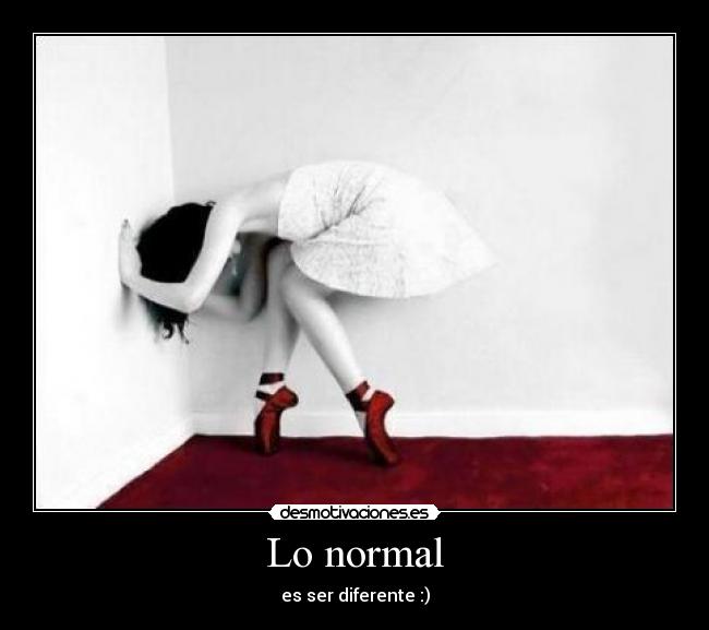 Lo normal -