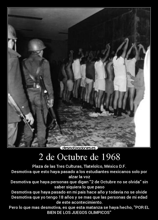 2 de Octubre de 1968 - 