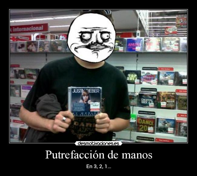 Putrefacción de manos - 