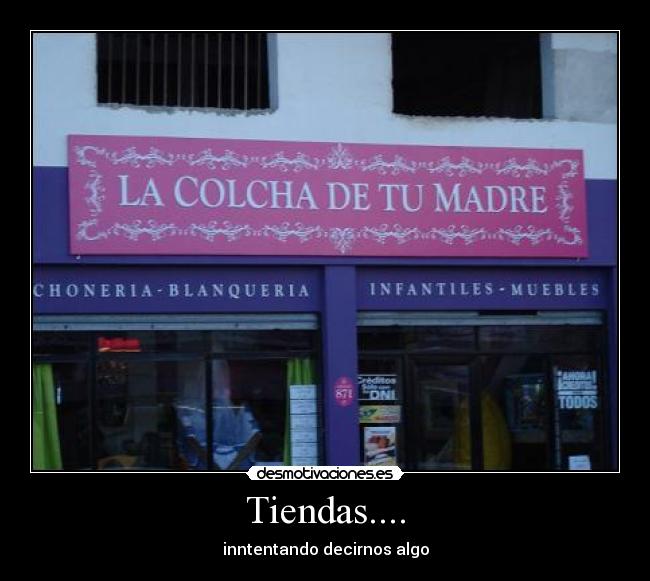 Tiendas.... - 