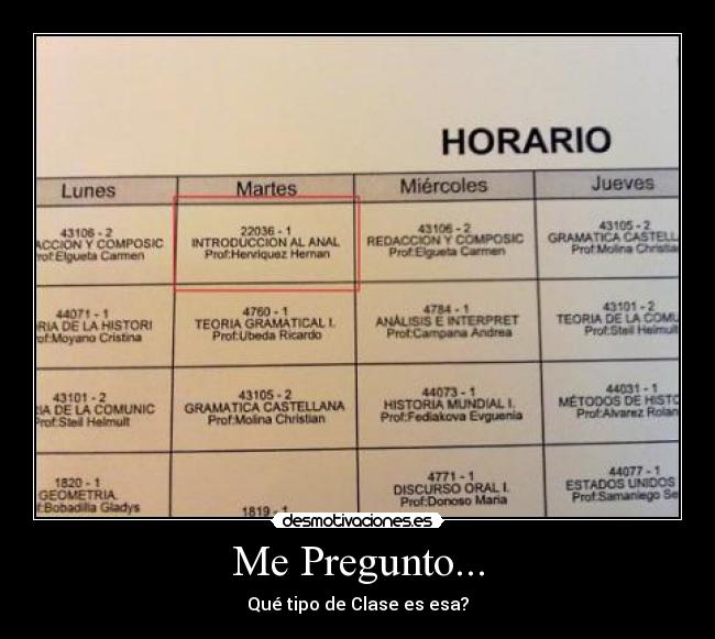 Me Pregunto... -