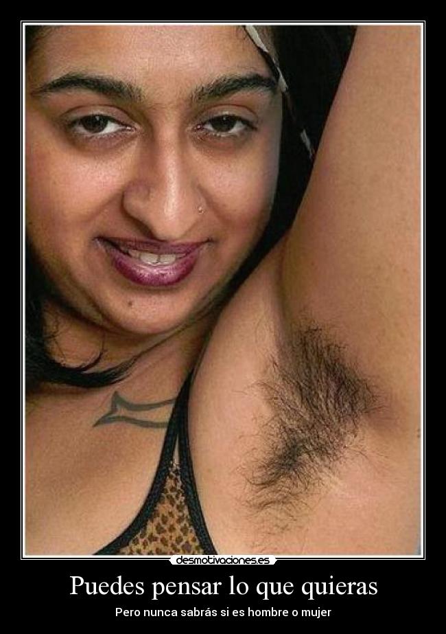 Puedes pensar lo que quieras - Pero nunca sabrás si es hombre o mujer