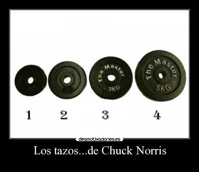 Los tazos...de Chuck Norris - 