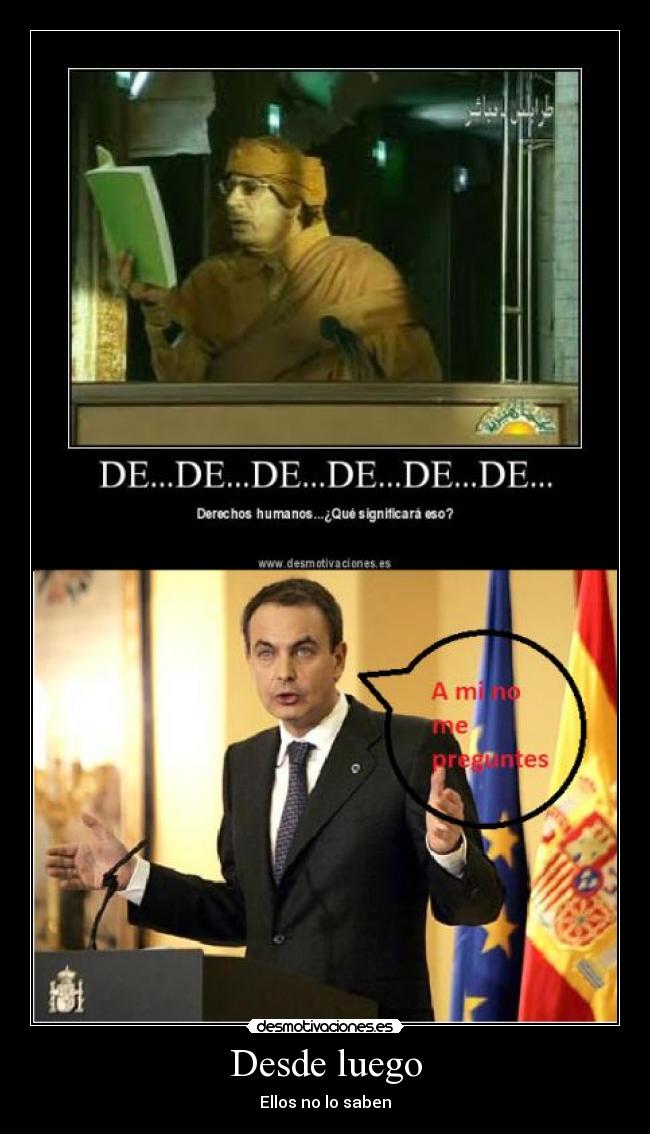 carteles zapatero desmotivaciones