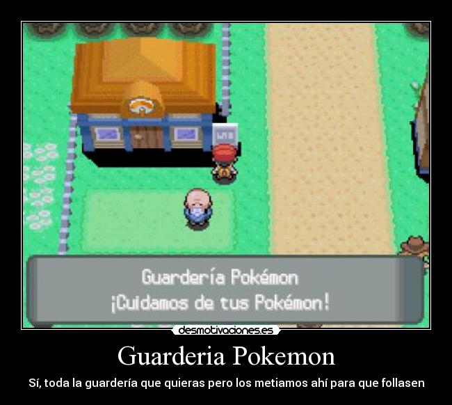 Guarderia Pokemon - Sí, toda la guardería que quieras pero los metiamos ahí para que follasen