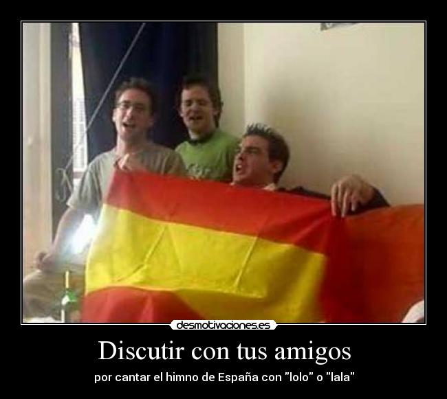 Discutir con tus amigos - 