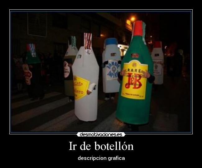 Ir de botellón - 