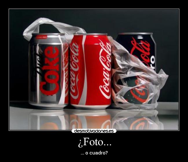¿Foto... - ... o cuadro?