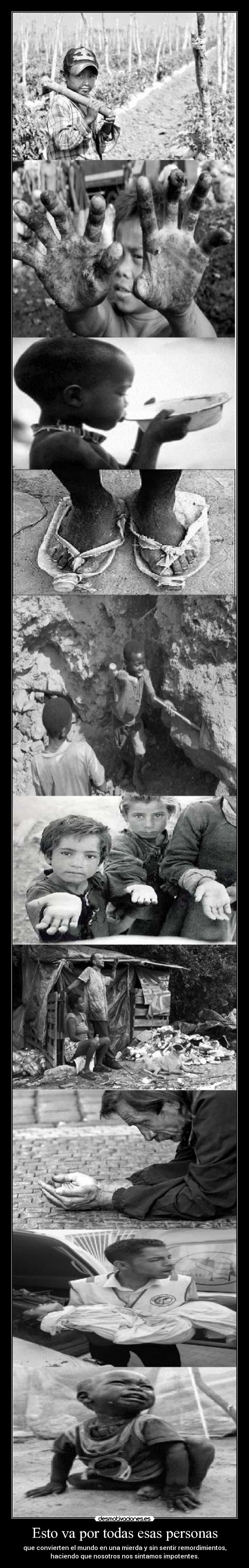 Esto va por todas esas personas -